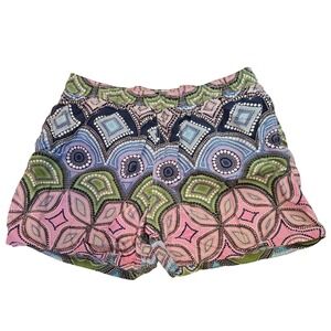 Vilebrequin Moorea Swim Trunks Mens XXXL Pink Blue Geometric Dot Print Shorts